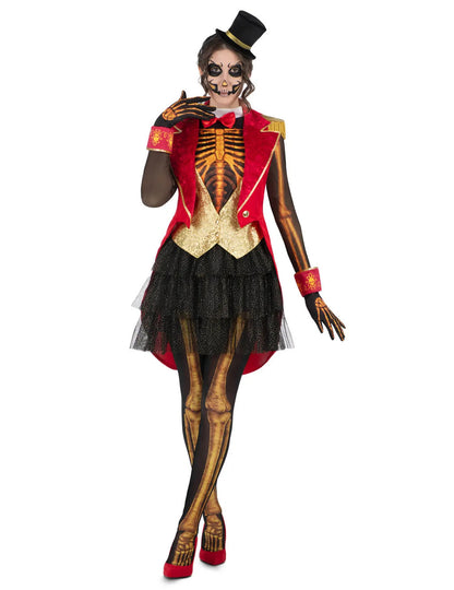 Kostum madame lojalna skeletna ženska