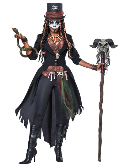 Čarovniški kostum vudoo luksuzna ženska