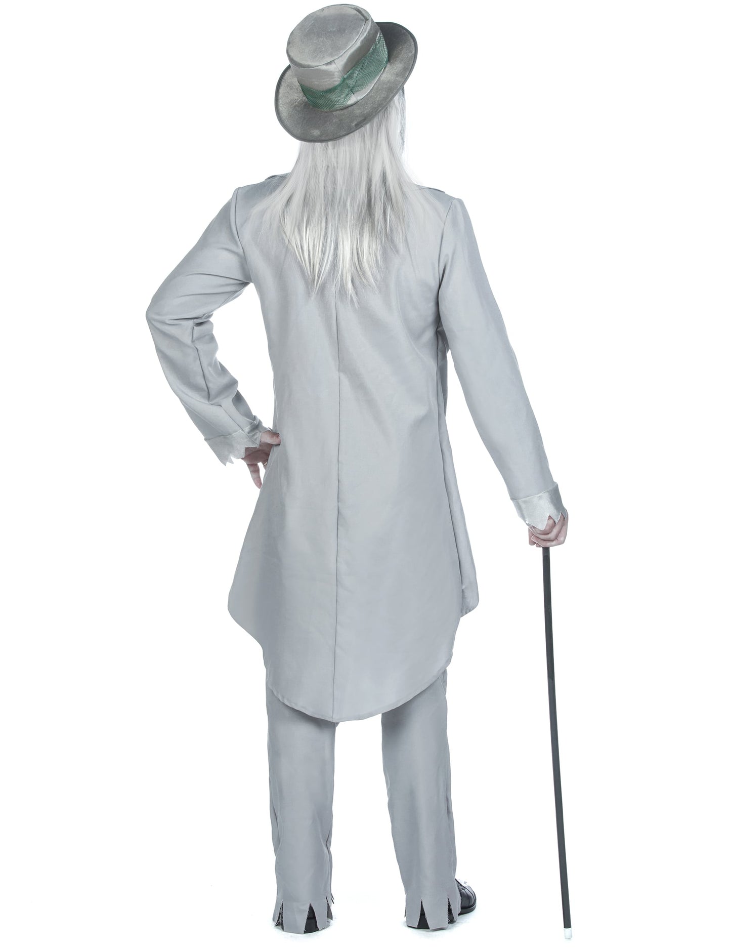 Vue de dos du déguisement de marié fantôme