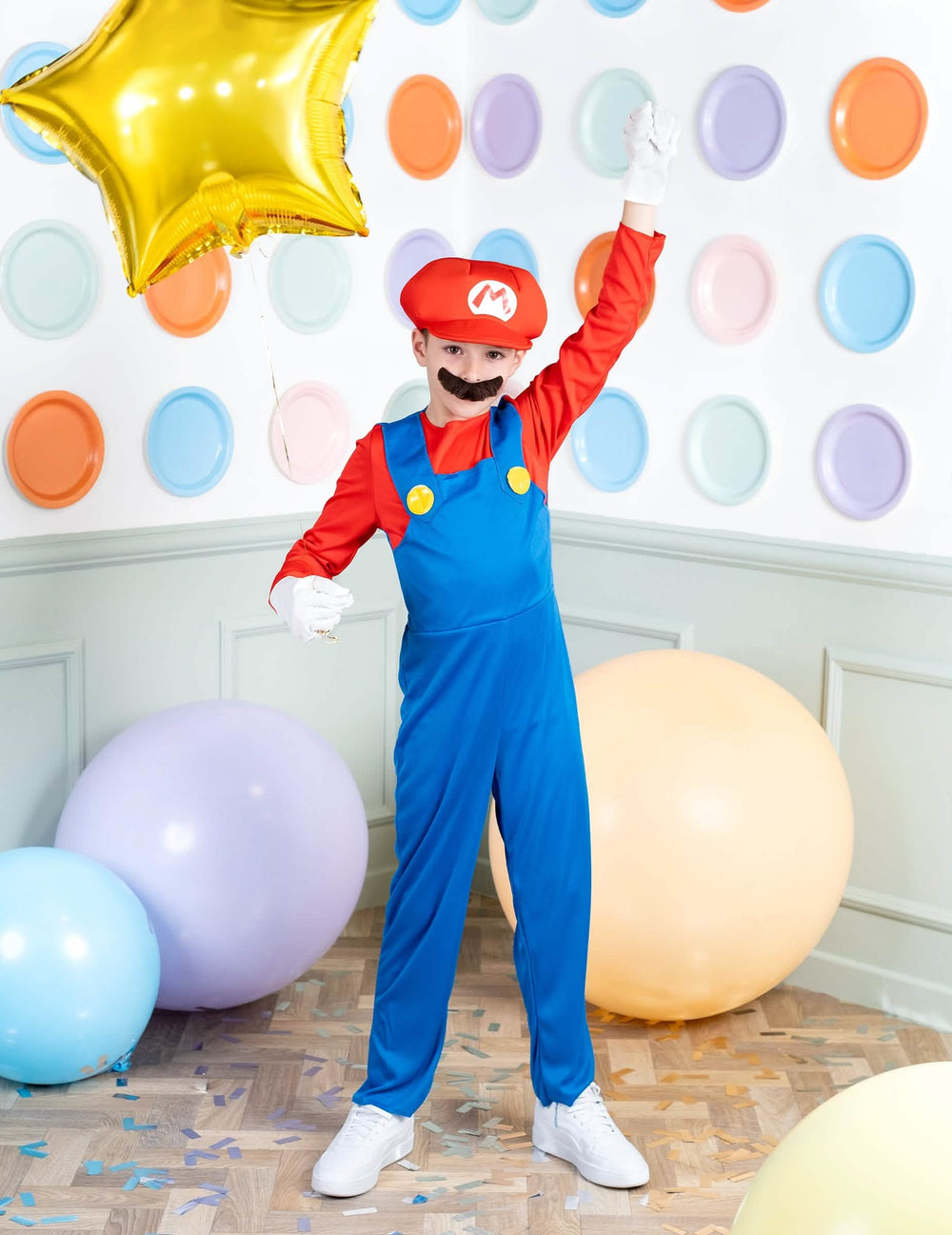 Pregled kostuma Mario za otrok