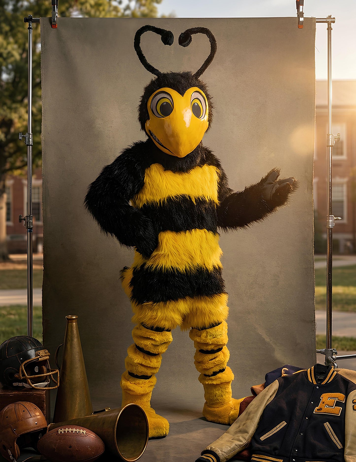 Kostum maskote za odrasle čebele