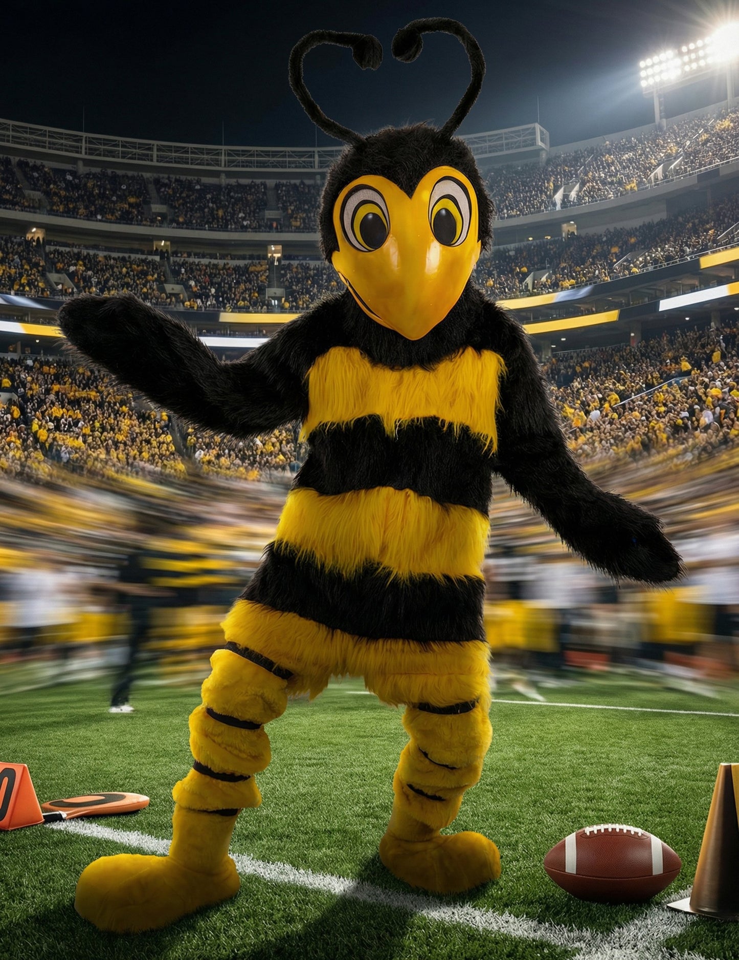 Kostum maskote za odrasle čebele