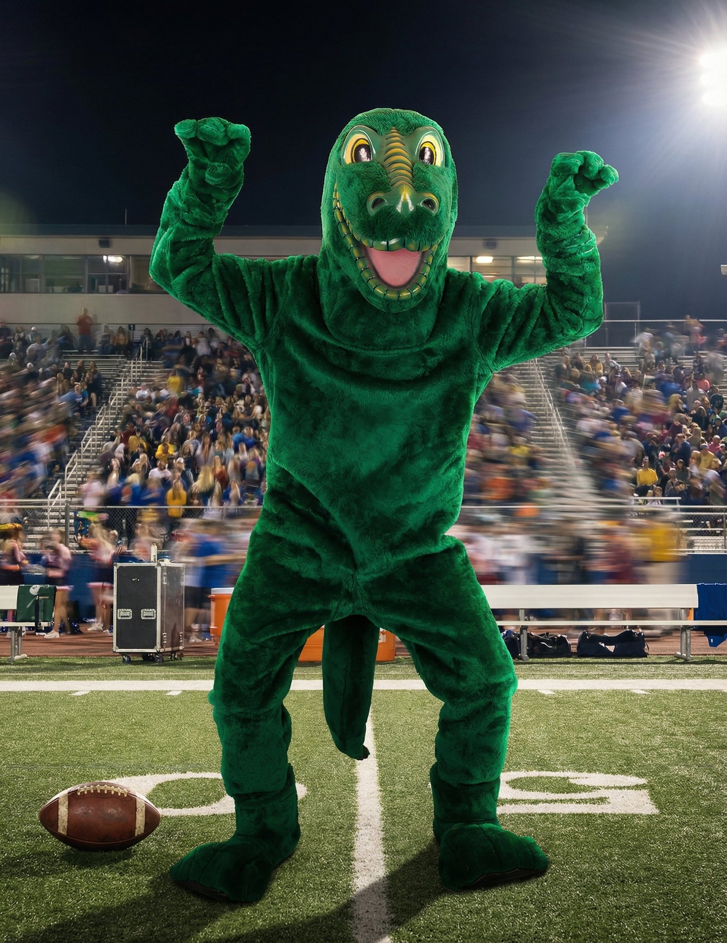 Kostum maskote dinozavra za odrasle