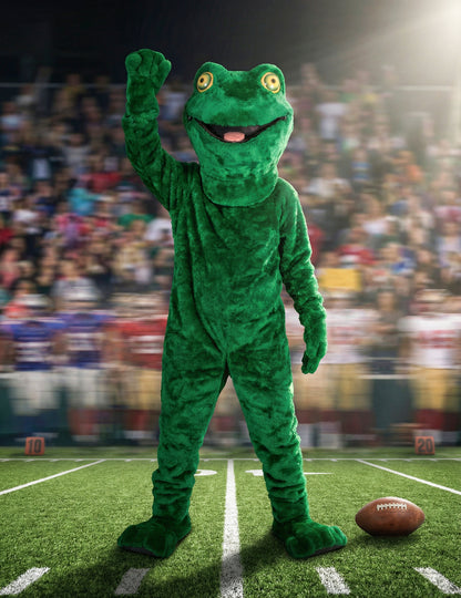 Kostum maskote odrasle žabe