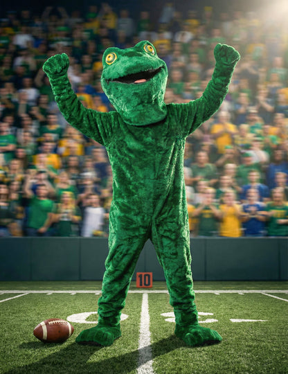 Kostum maskote odrasle žabe