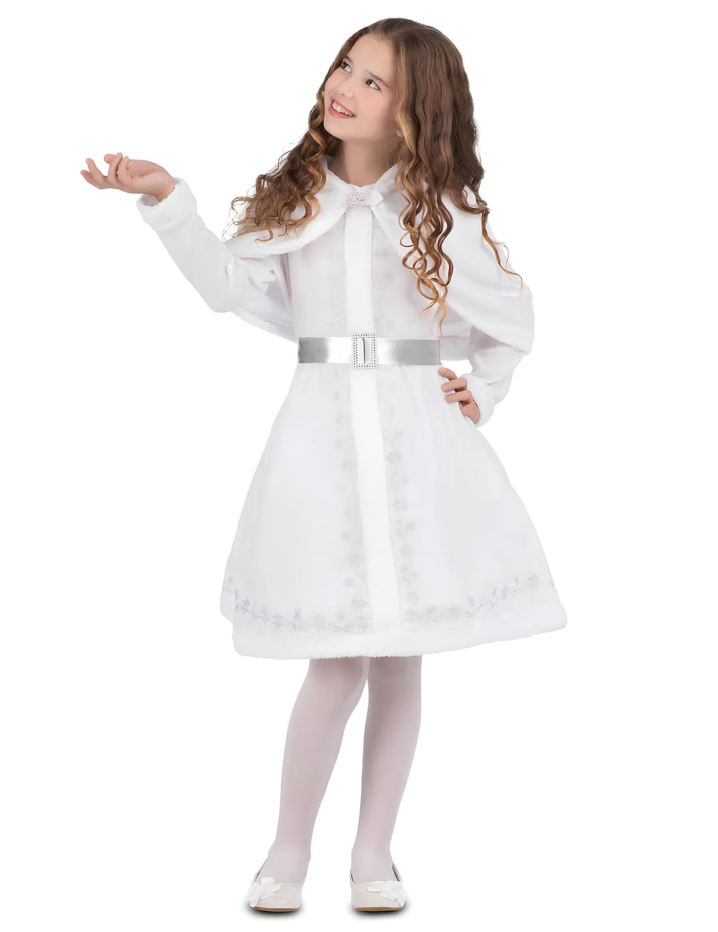 Beli kostum Božička za deklice