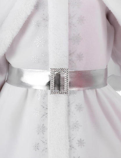 Beli kostum Božička za deklice