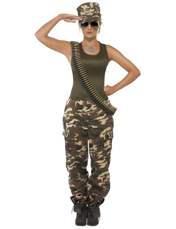Vojaška preobleka ženska Tank Top