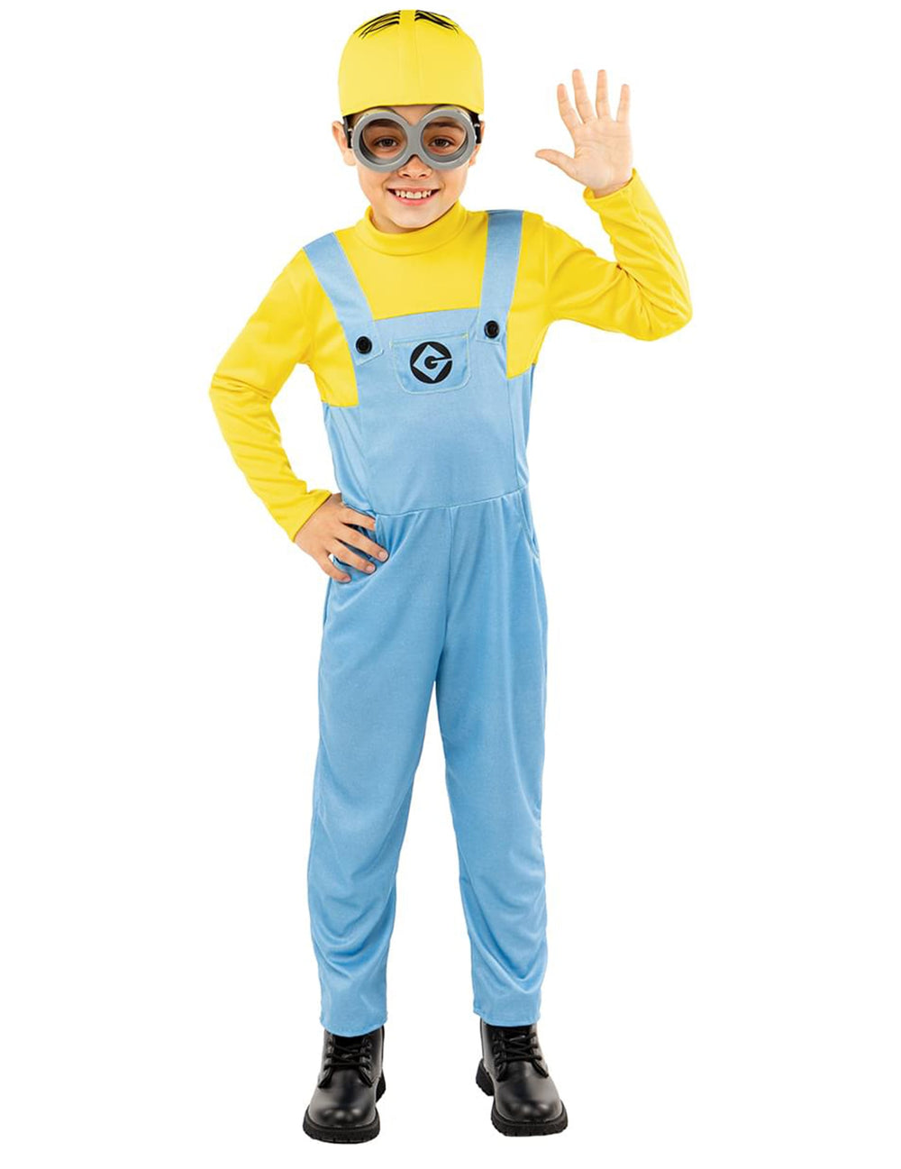 Vue de face du déguisement Minions™ Dave