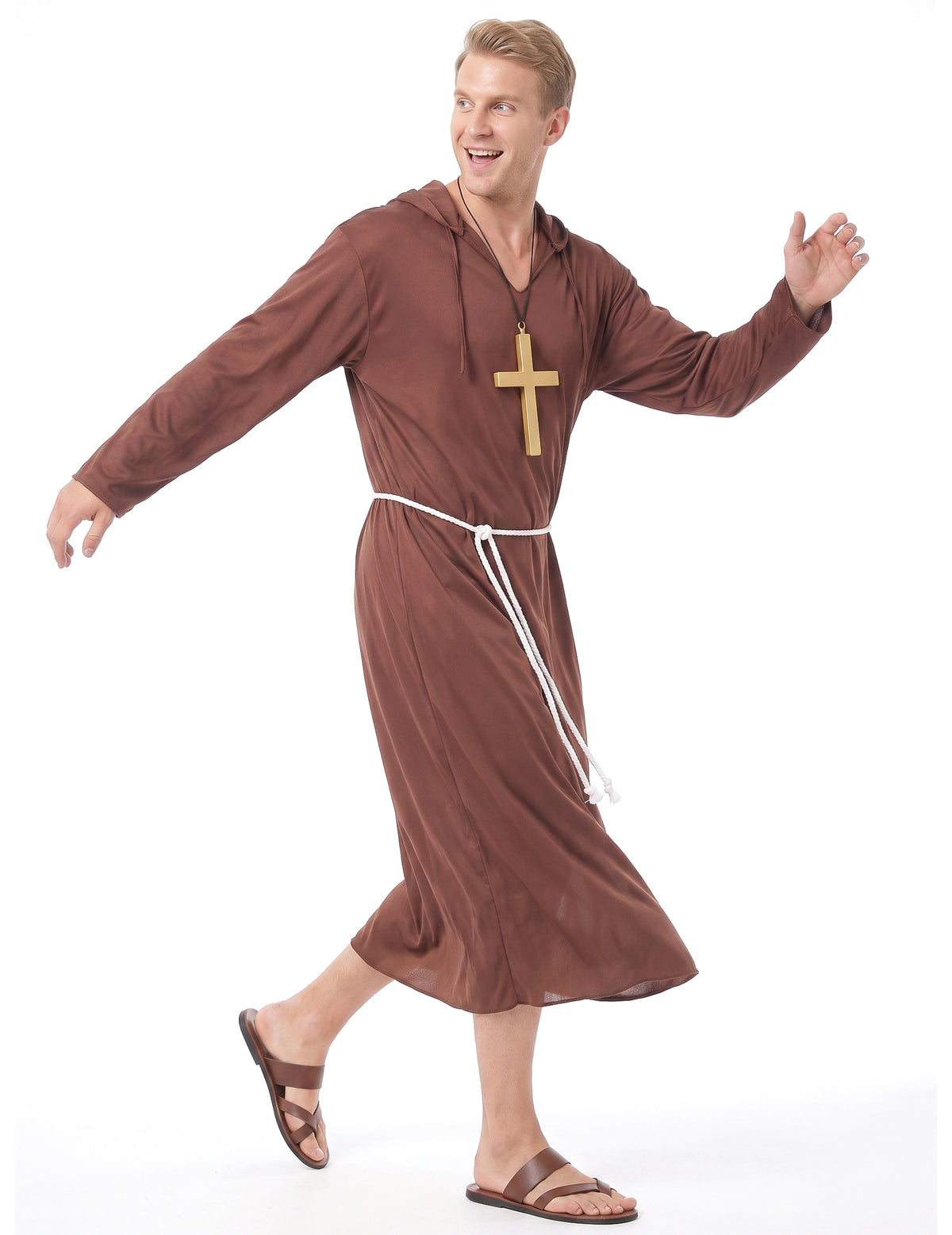 Clear Man Monk kostum