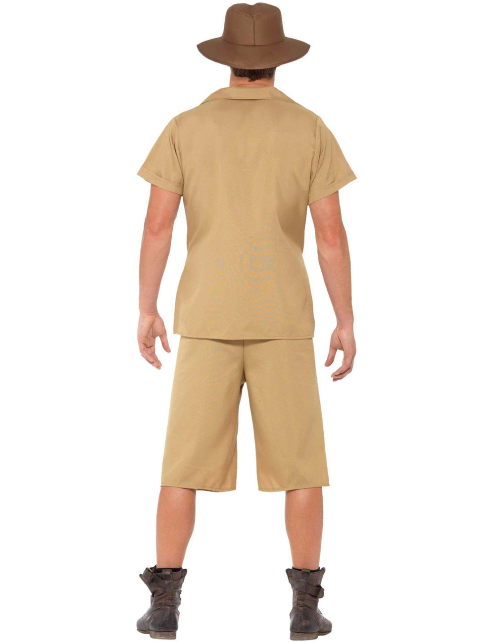 Vue de dos du déguisement monsieur crocodile pour homme
