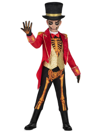 Kostum okostnjaka in vodje ringa za fanta