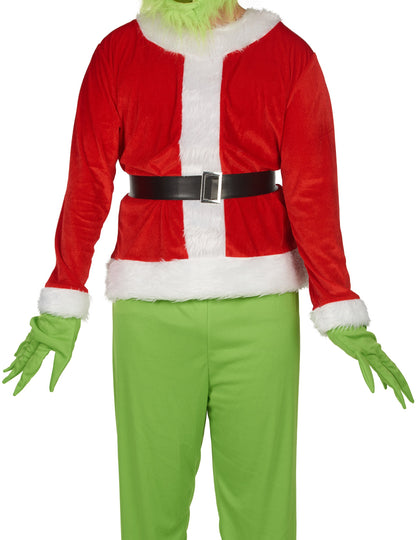 Grouchy kostum zelene pošasti za odrasle