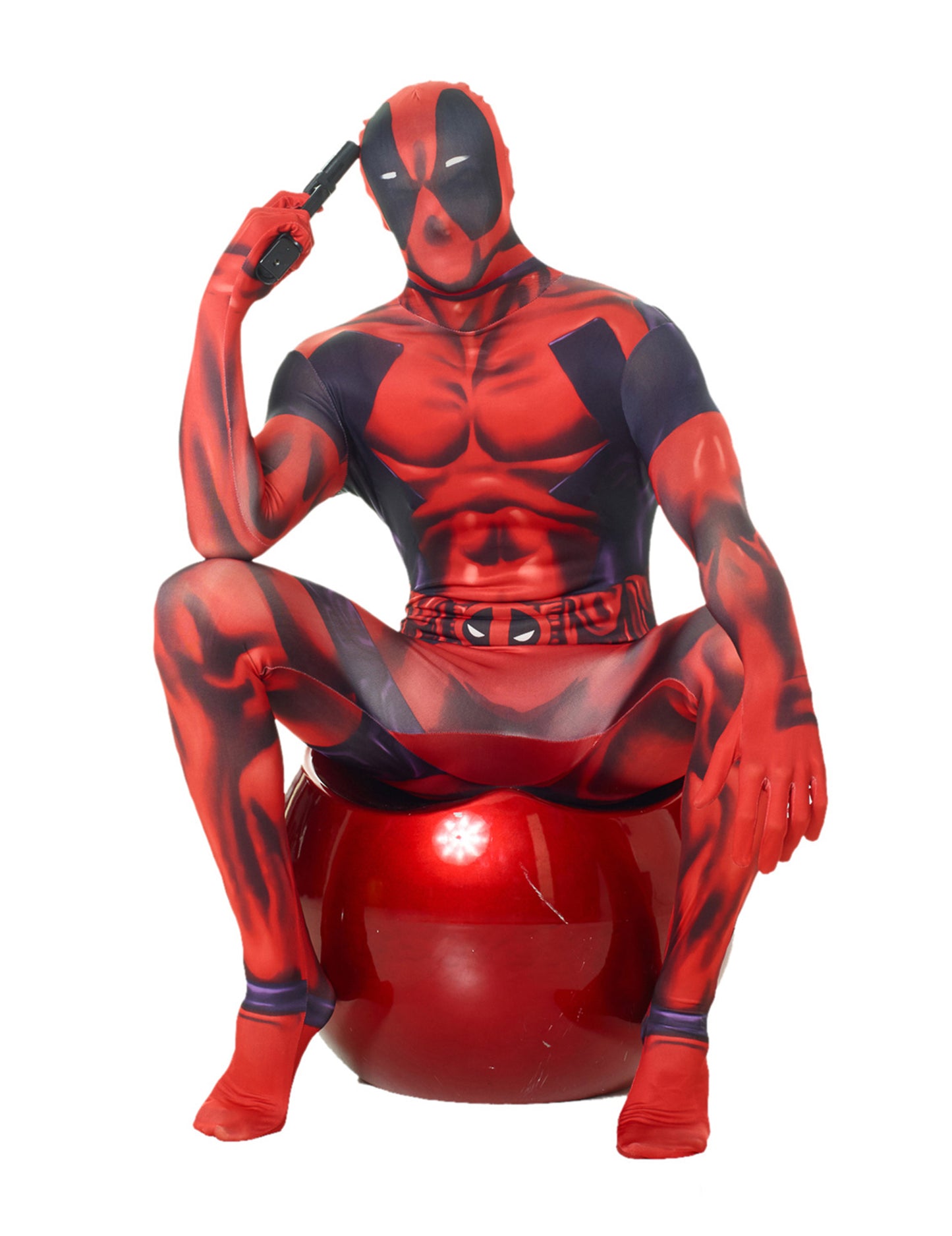 Klasična preobleka Deadpool za odrasle morfije