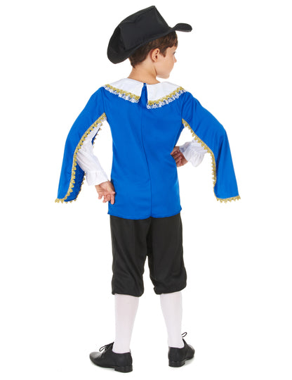 Fant Boy Musketeer kostum