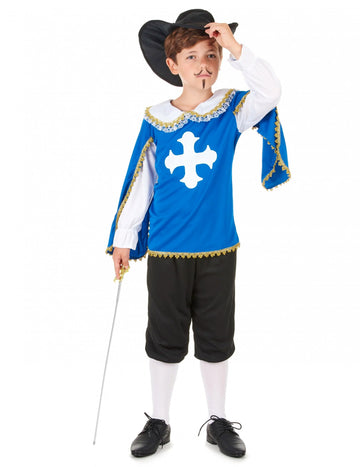 Fant Boy Musketeer kostum
