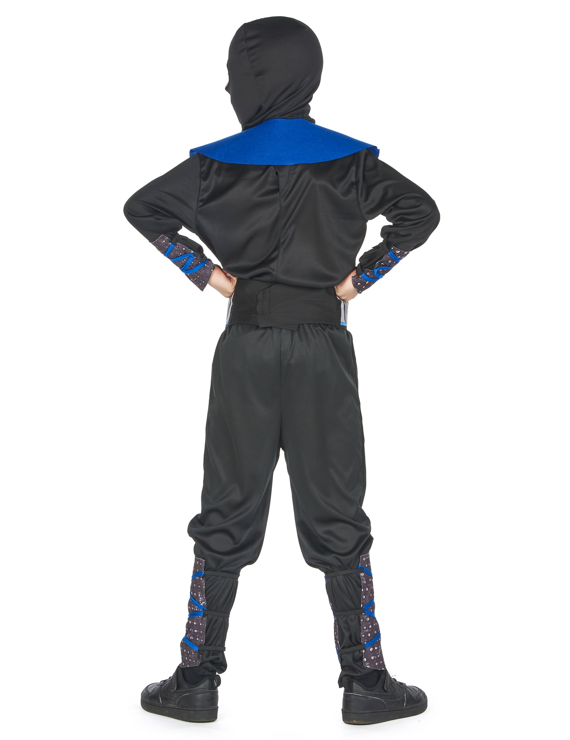 Vue de dos du déguisement ninja pour garçon