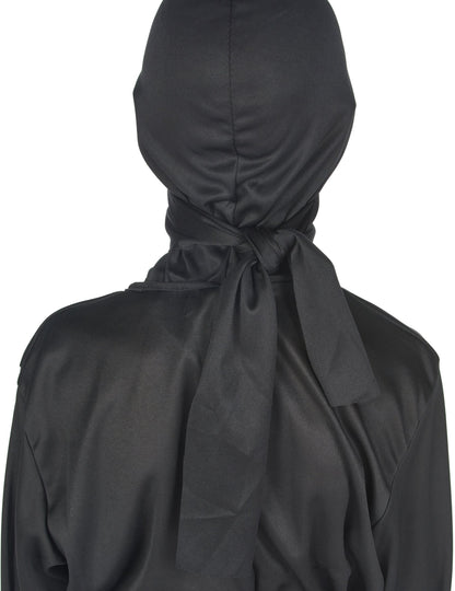 Zadnji pogled na kapuco kostuma ninja komandosa