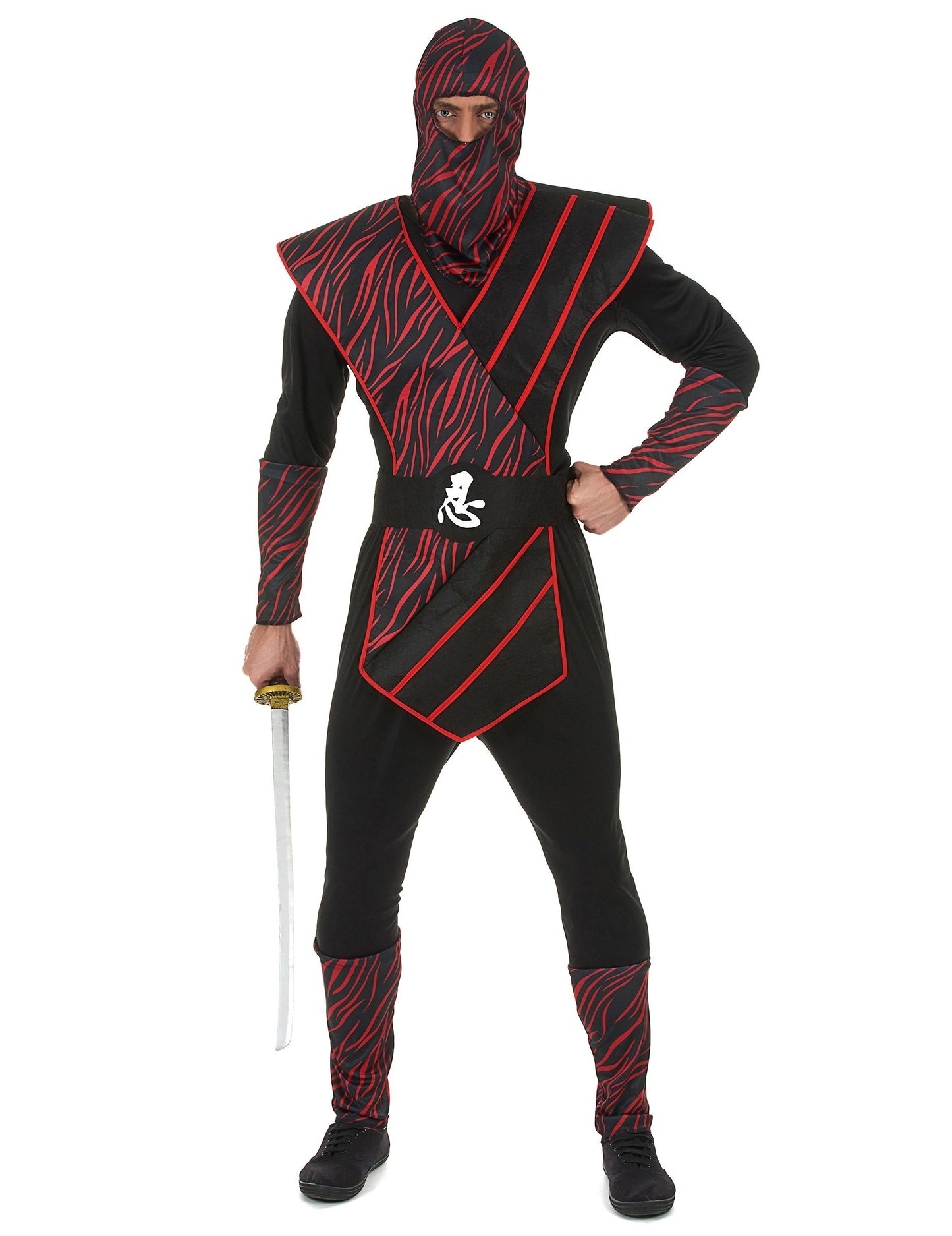 Fauve man ninja kostum