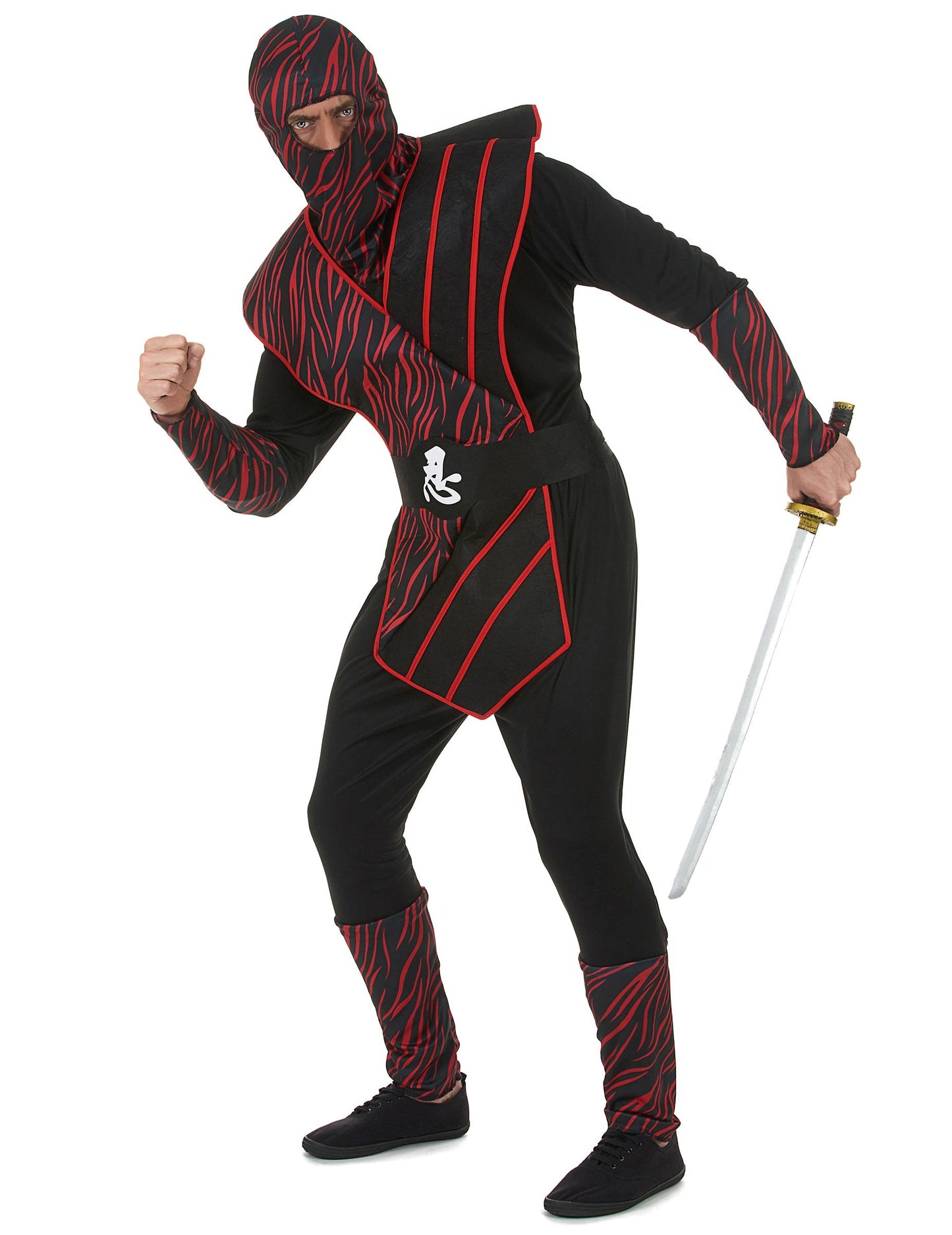 Fauve man ninja kostum