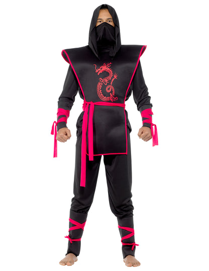 Preobleka črna in rdeča ninja