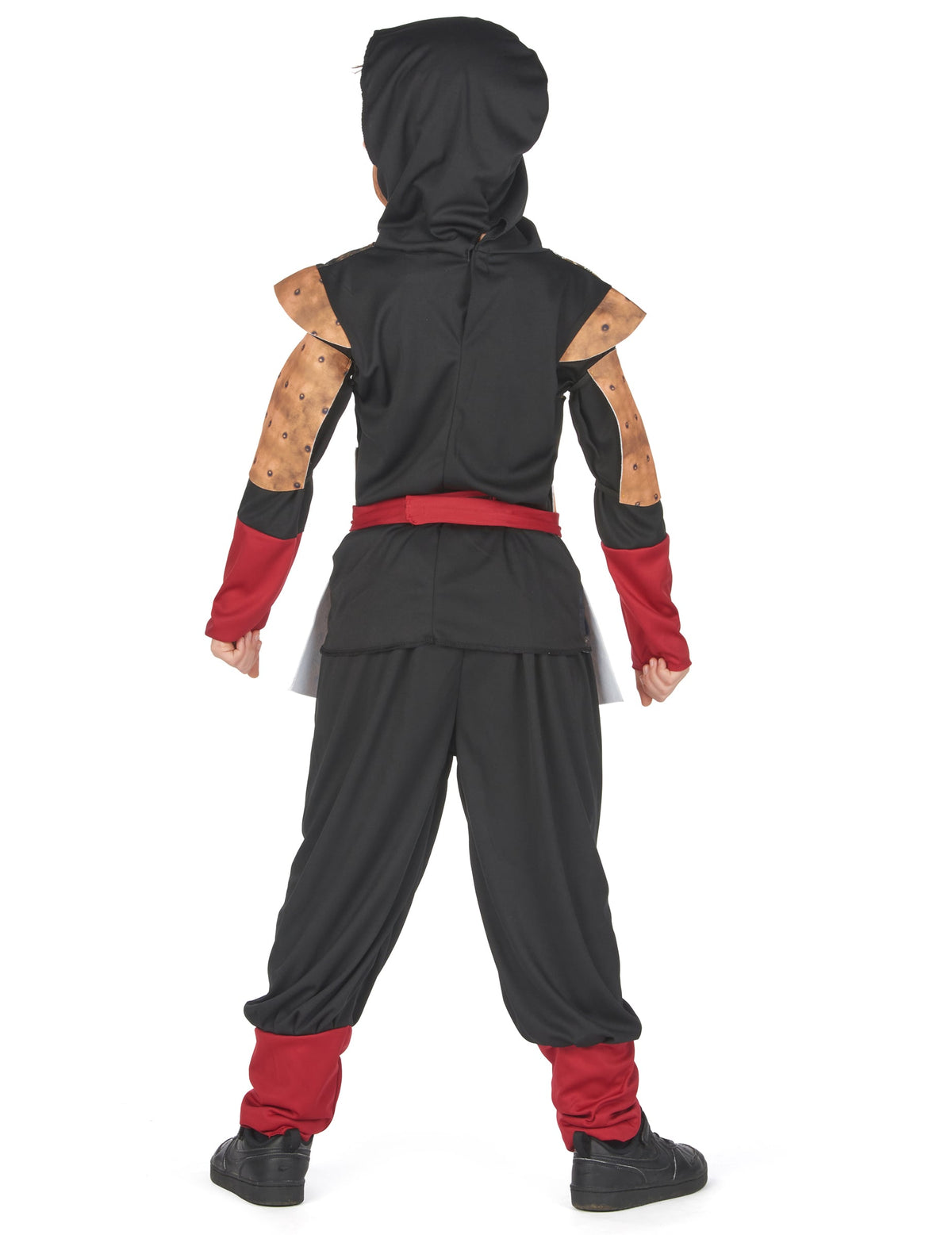 Vue de dos du déguisement ninja traditionnel pour garçon