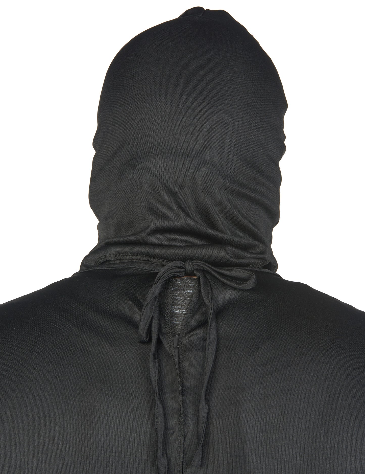 Črno okostje črno preobleko Halloween