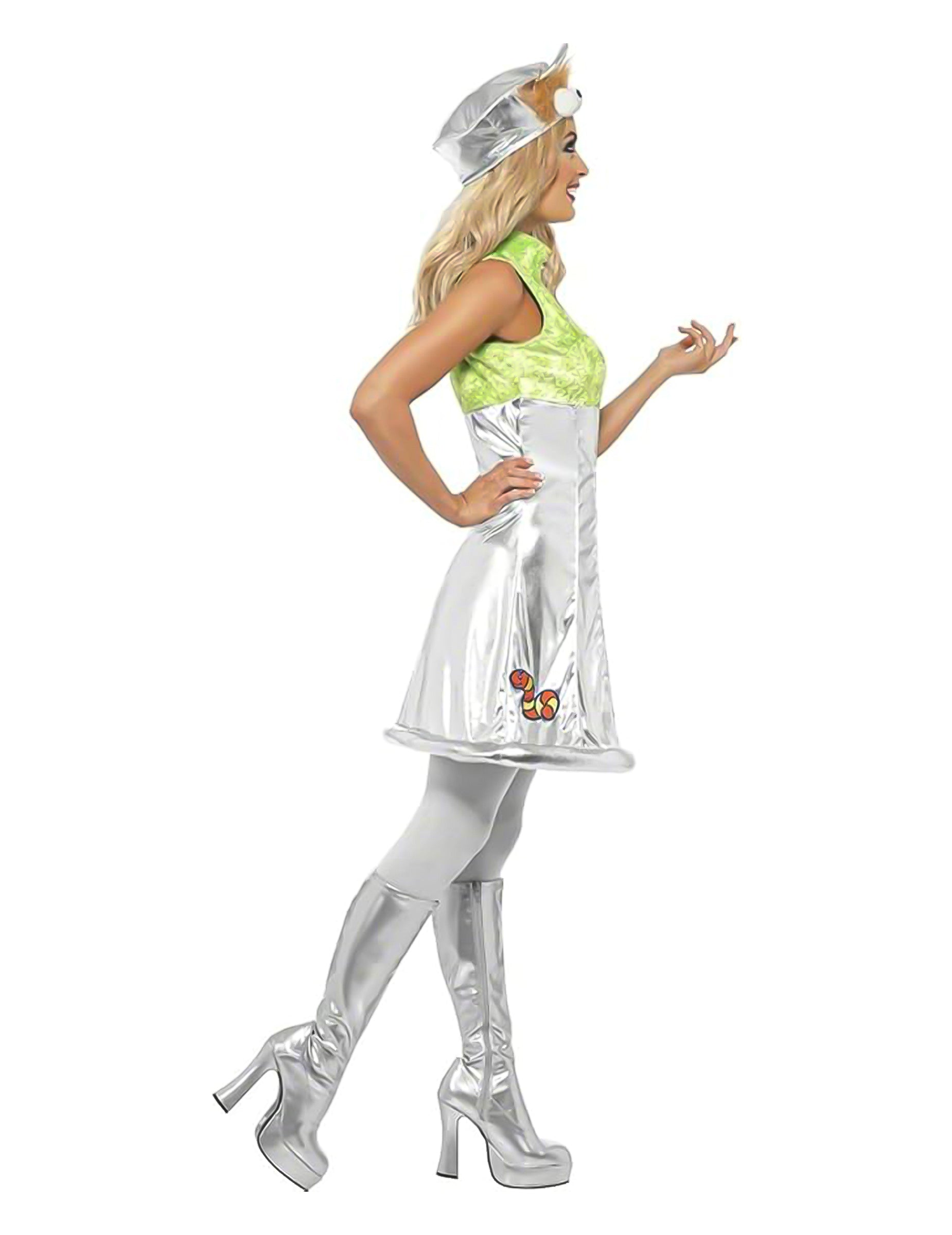 Vue de profil du déguisement Oscar Sesame Street™