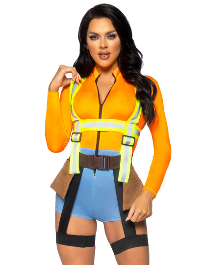 Seksi gradbeni delavec kostum za ženske