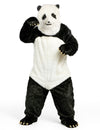 Déguisement de panda pour adulte noir et blanc en peluche