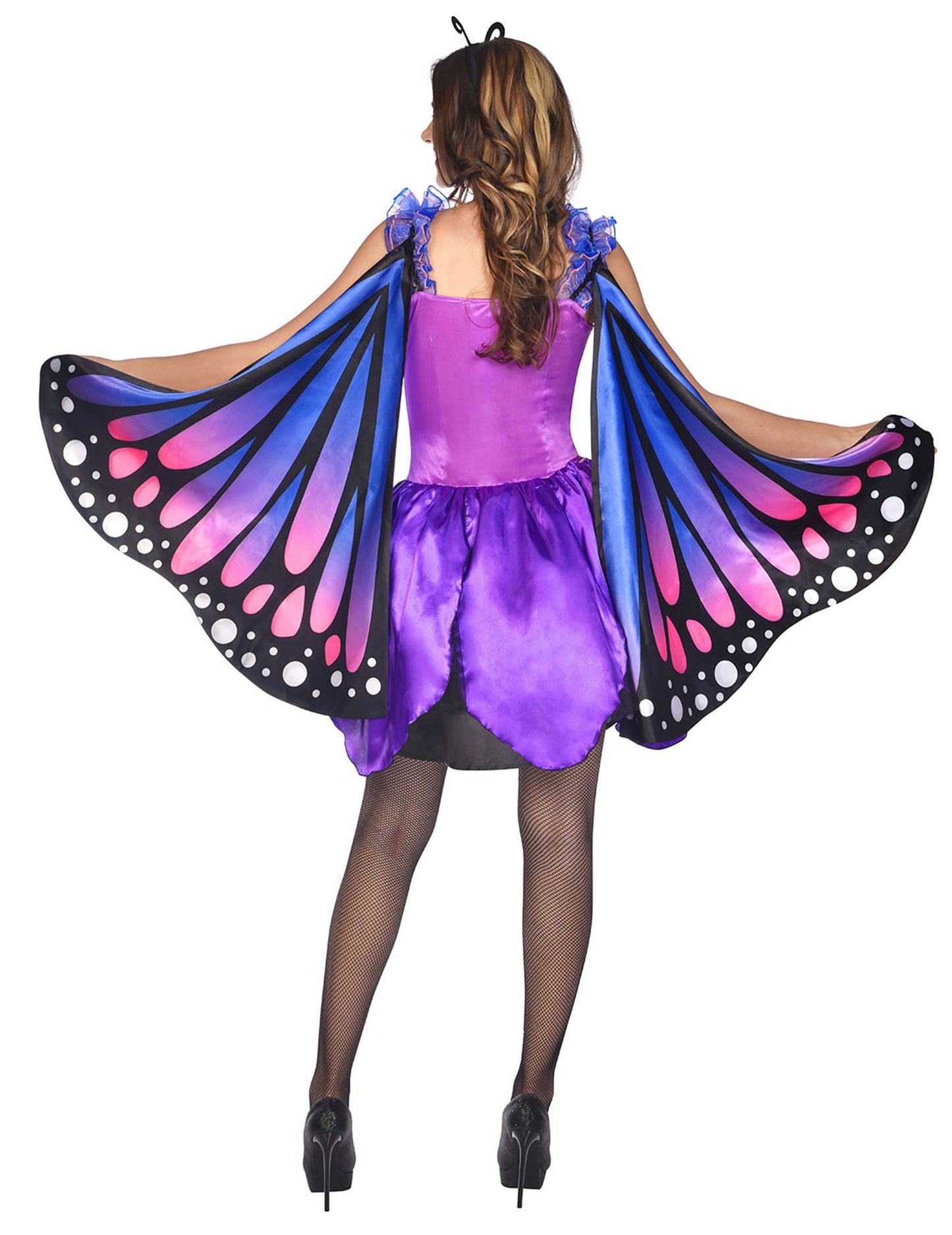 Skrivnostni kostum metulja za ženske