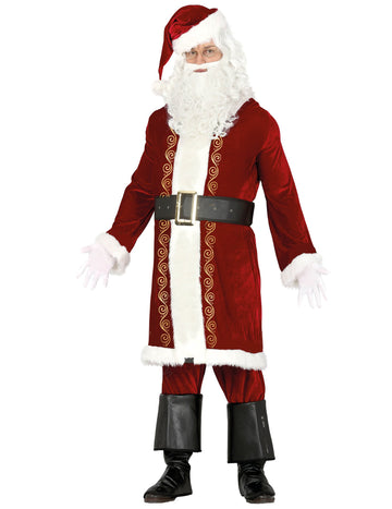 Božiček Claus Chic preobleka z pozlačenjem