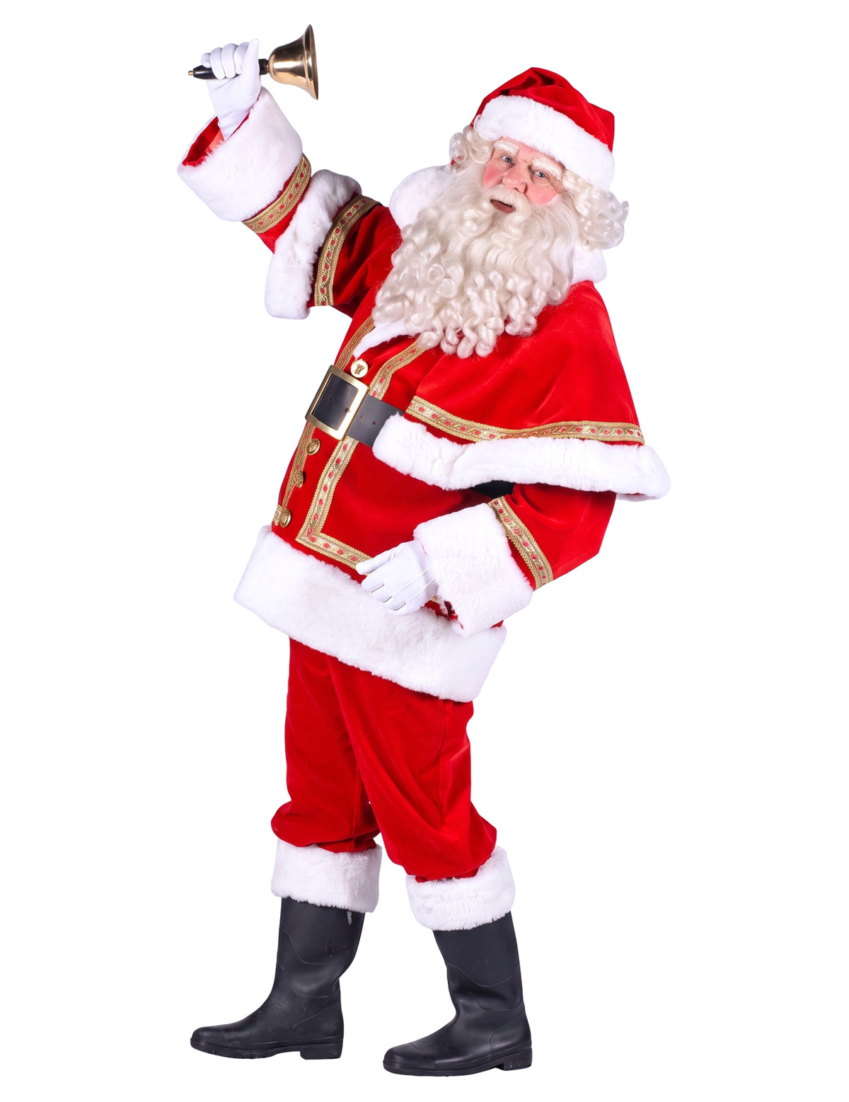 Luksuzni kostum Božiček s ogrinjalom za moške