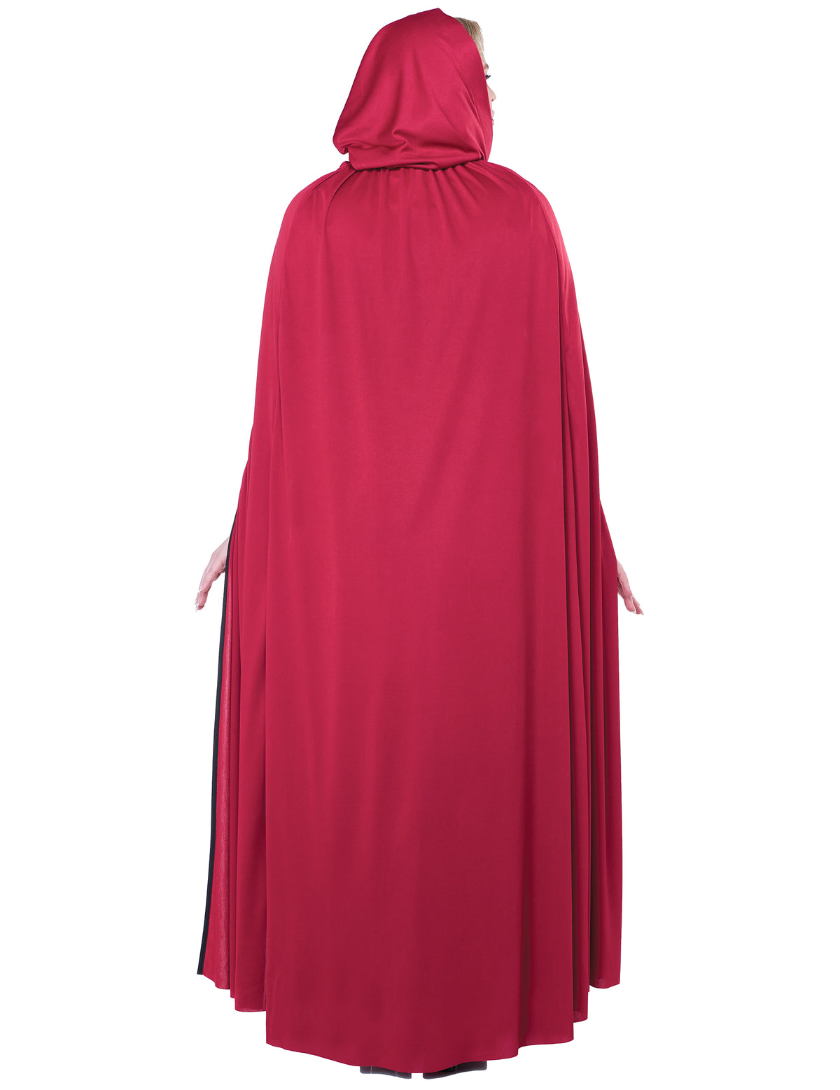 Déguisement de Petit chaperon rouge gothique pour femme rouge