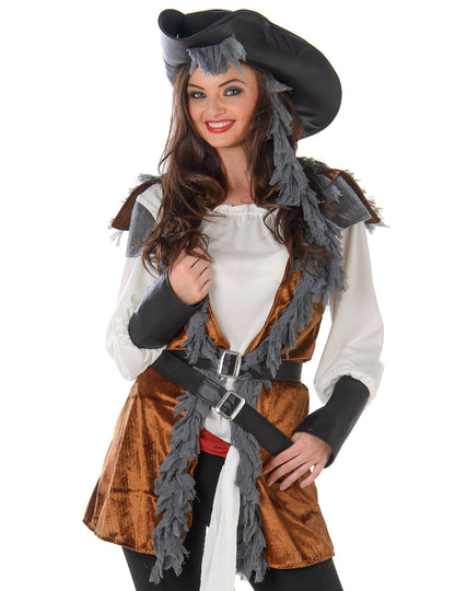 Piratska preobleka z ženskim jopičem