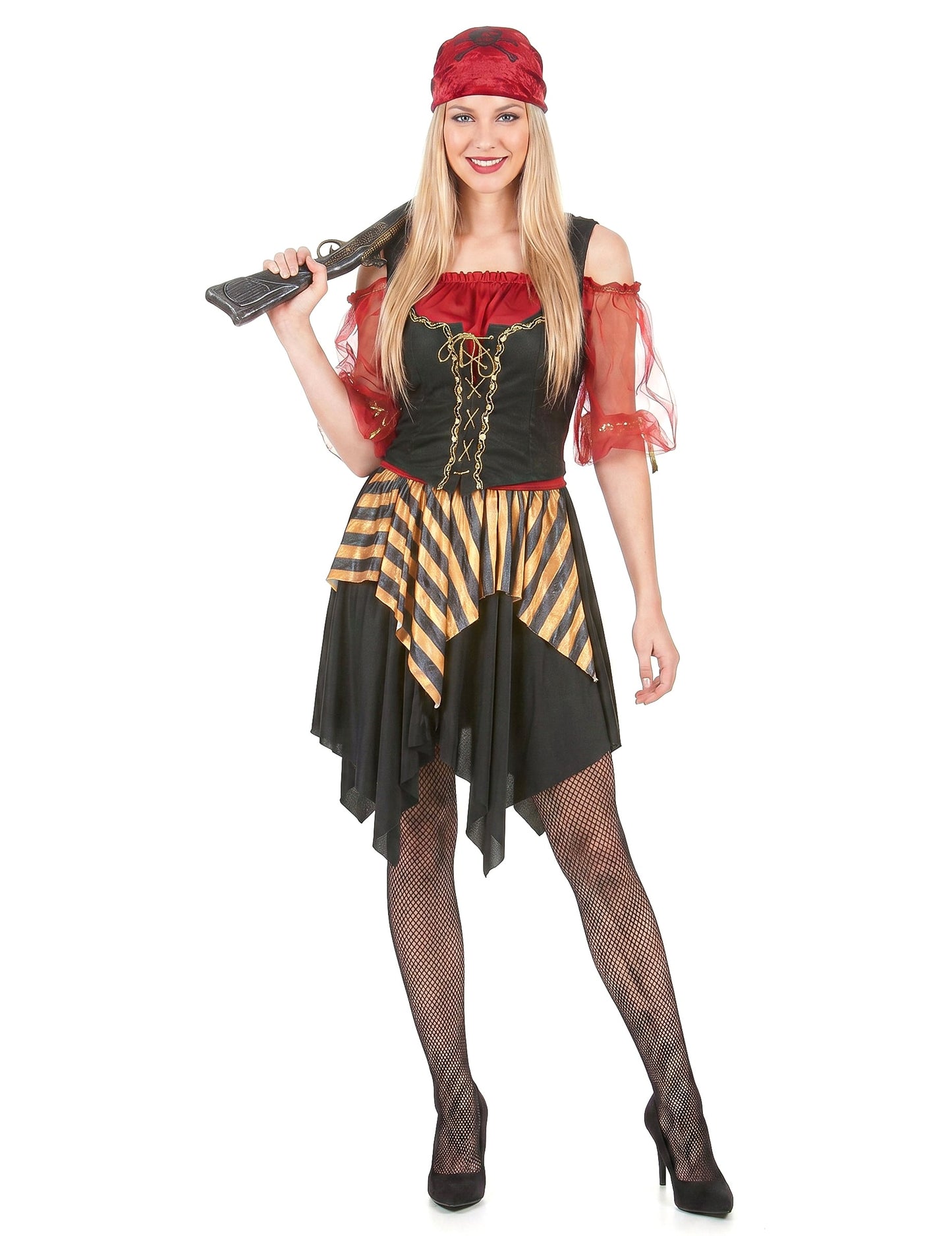 Piratska preobleka z žensko til