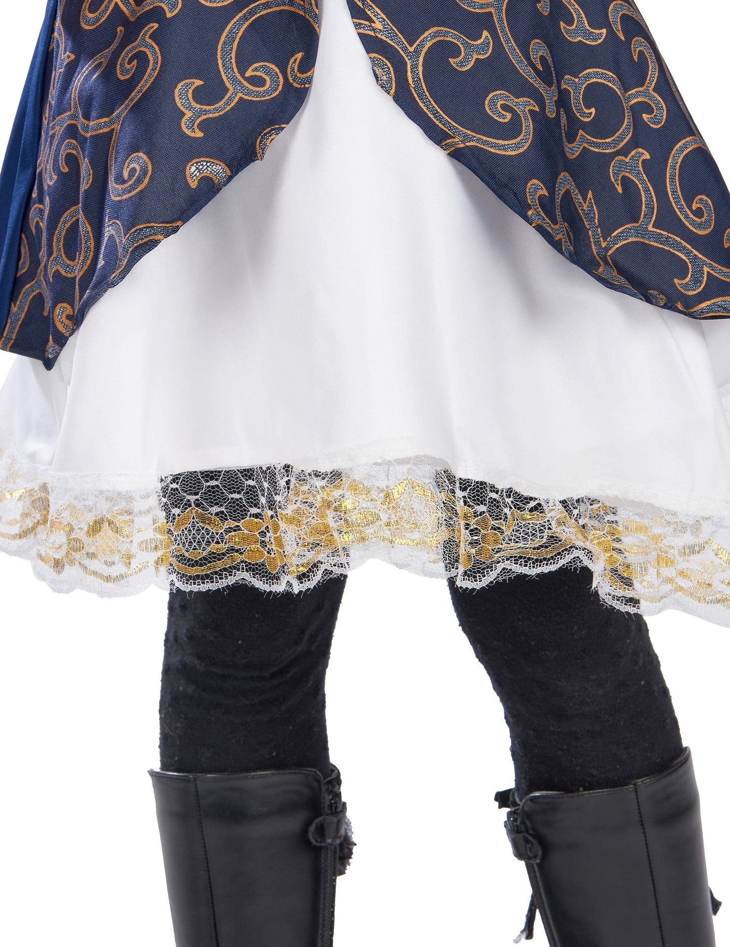 Temno modra gusarska preobleka