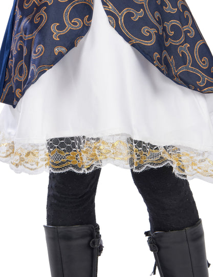 Temno modra gusarska preobleka