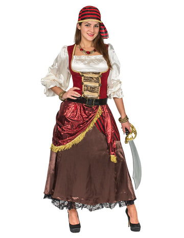 Luksuzna ženska piratska kostum