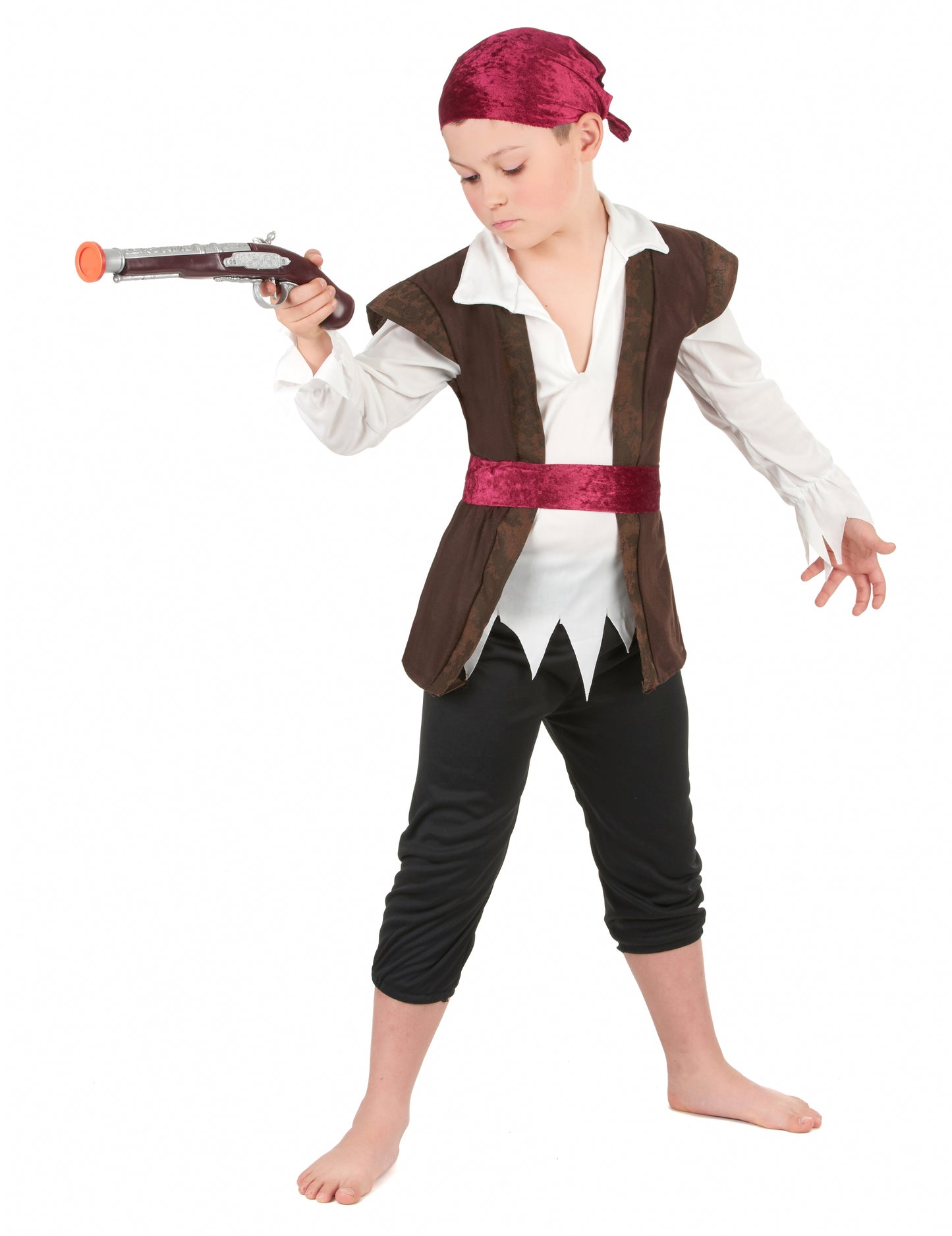 Pirate Boy Costume z Bandano
