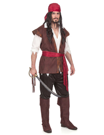 Človek piratski kostum