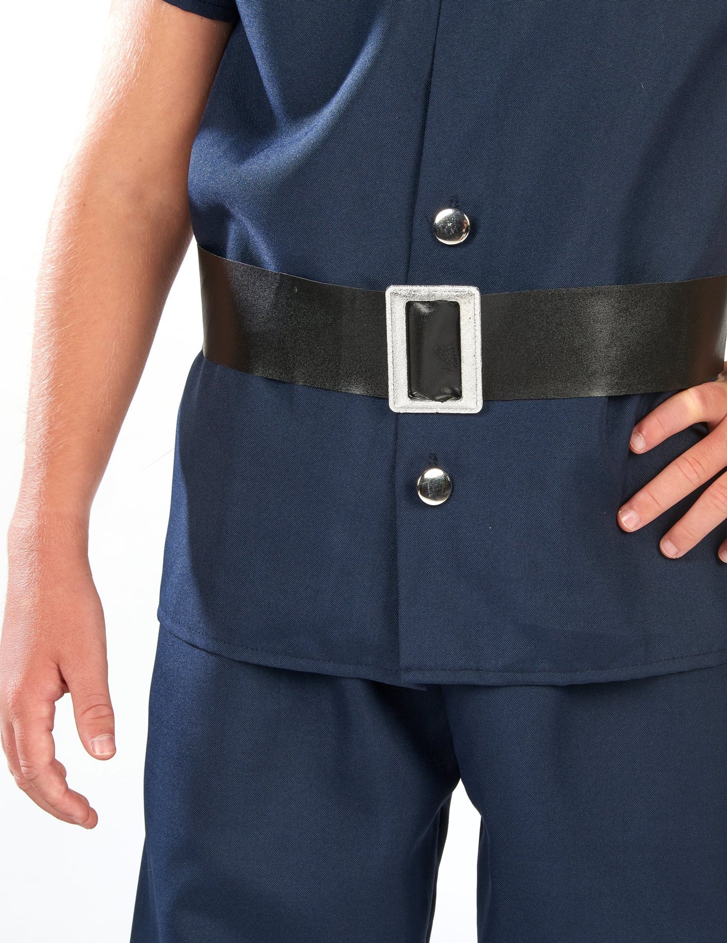 Otroški policijski kostum s kratkimi rokavi