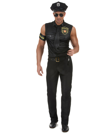Seksi moški policijski kostum