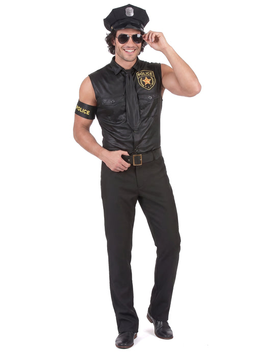 Seksi moški policijski kostum
