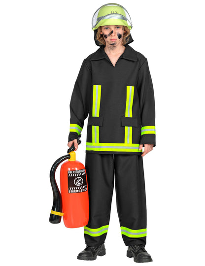 Nemški gasilski kostumski otrok