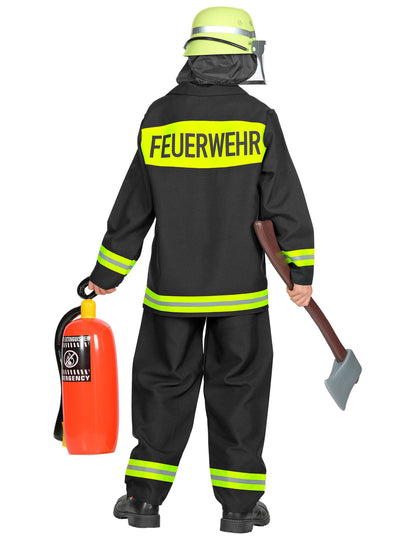 Nemški gasilski kostumski otrok