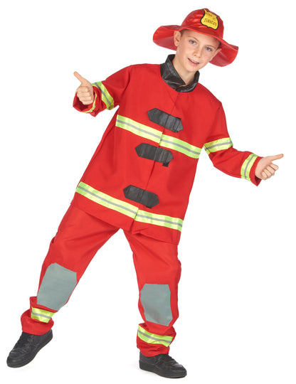 Otroški kostum rdečega gasilca