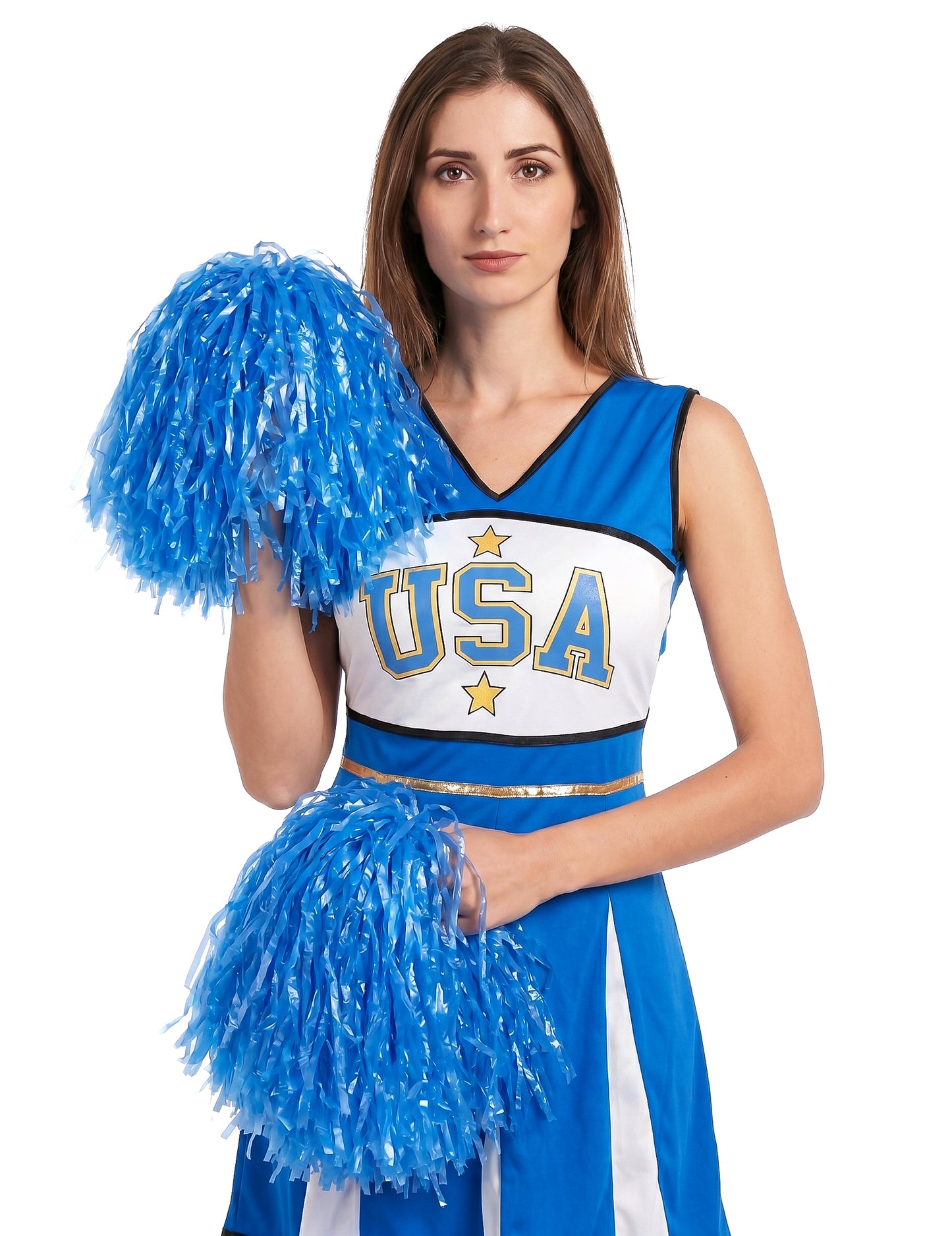 Pompom Girl USA Blue Woman kostum