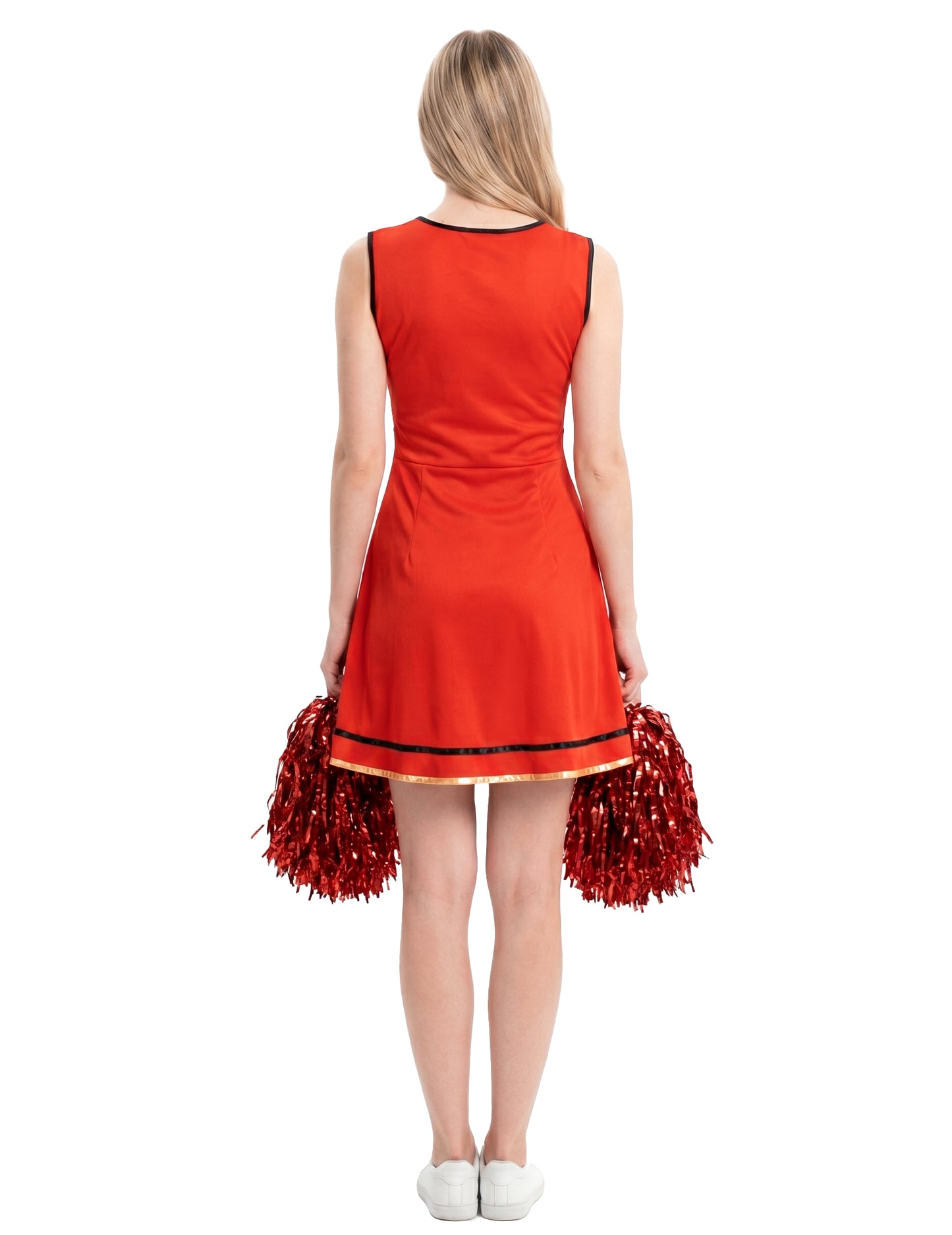 Pompom Girl USA Red Woman kostum