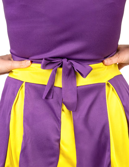 Pompom Girl USA Violet in Yellow Woman kostum